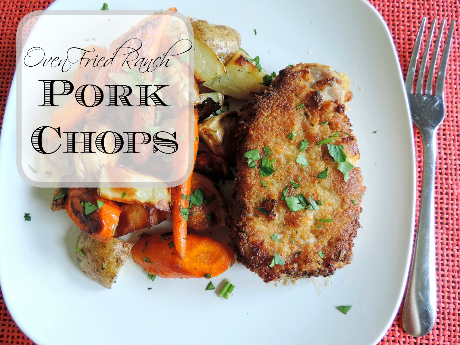Oven Fried Ranch Pork Chops Recipe The Kitchen Wife