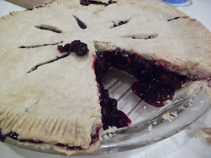 Blueberry pie