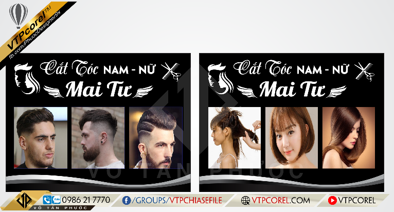 19 Mẫu Biển Hiệu Quảng Cáo Salon Tóc Đẹp Xu Hướng 2023  Bảng Hiệu Minh  Khang