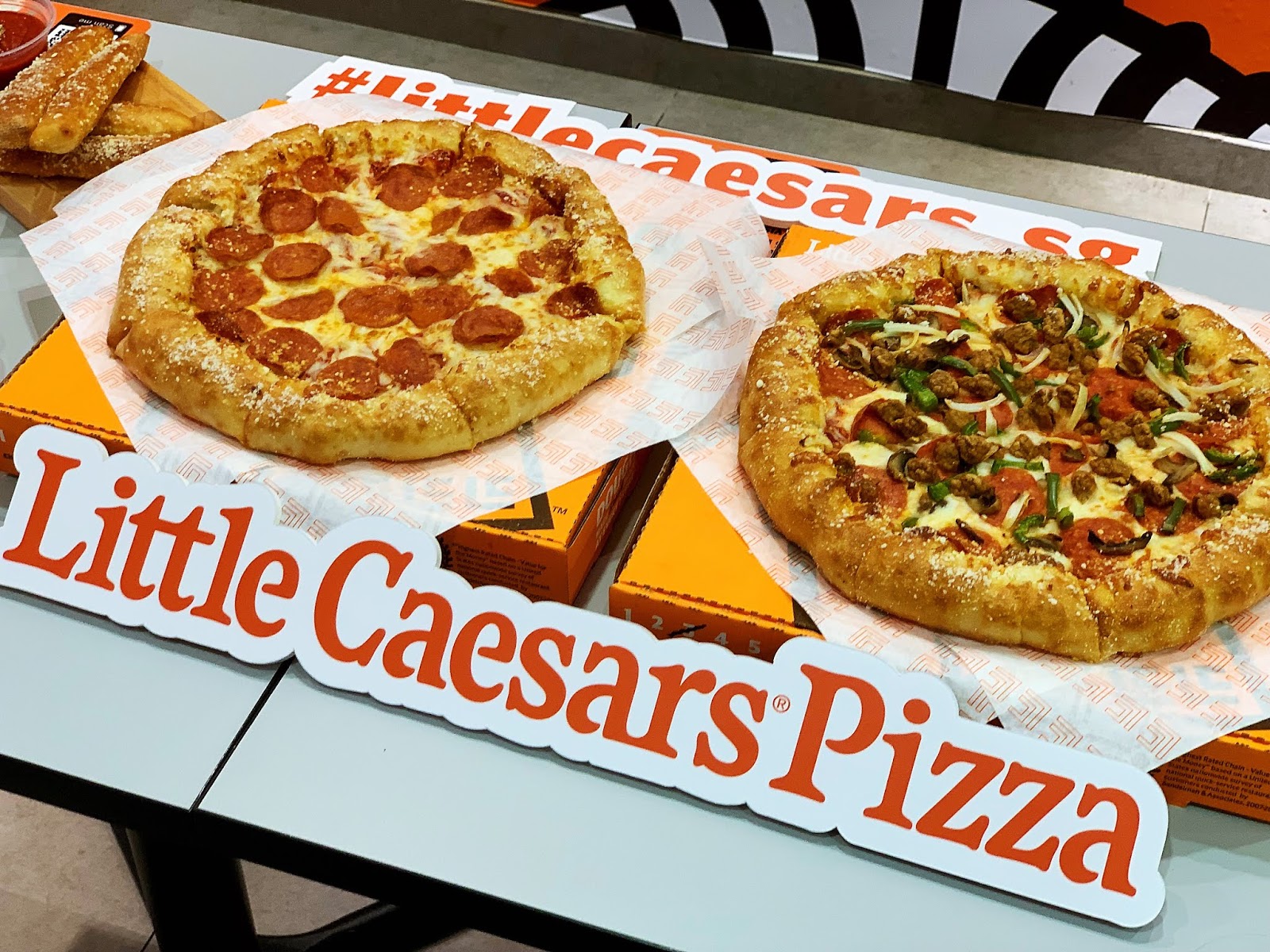 New Stuffed Crust is now available at Little Caesars Pizza Singapore
