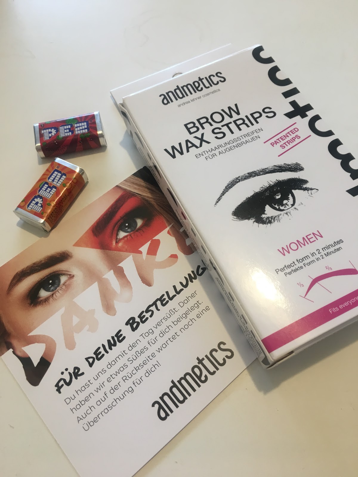 Andmetics Brow Wax Strips Review — Lauren Ann