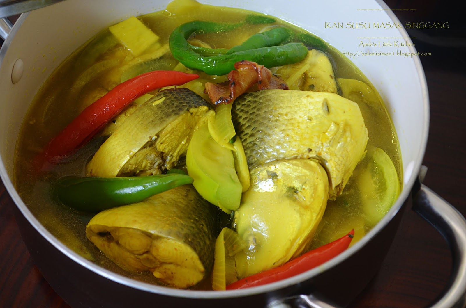 Ikan masak singgang kuning