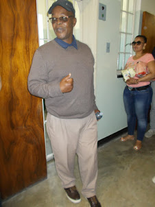 Our Prison tour guide :- Ex-Prisonet Mr Lulamile Zozo  Madolo