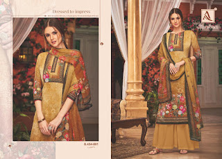 Alok Suits Ankan Velvet Viscose Salwar Kameez 