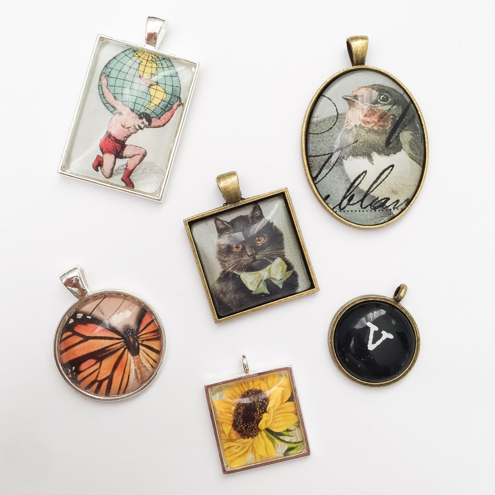 Craft Fantastic Blog Back to the Basics Applying an Image to a Glass Cabochon