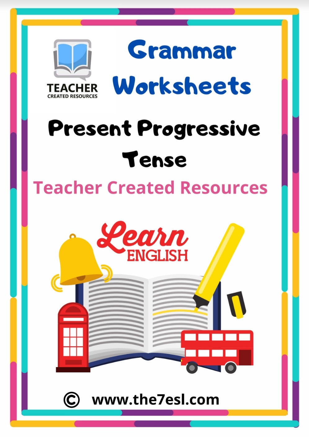 grammar-worksheets-present-progressive-tense