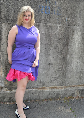 Erika Made It: Purple Dress : Butterick 6582