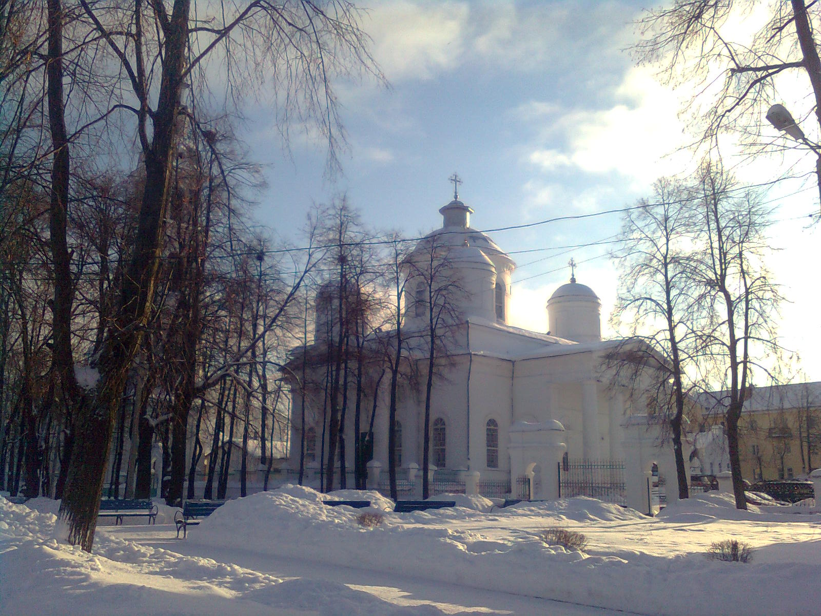 Кинешма собор зима