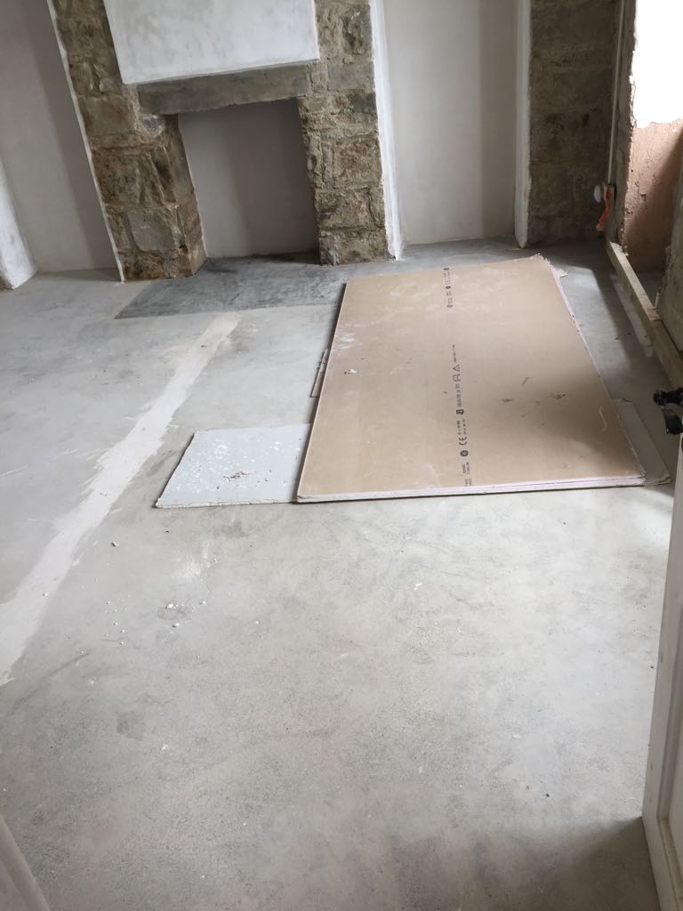 Irish Farmhouse Restoration Hybrid Limecrete Flooring Pt 5 A