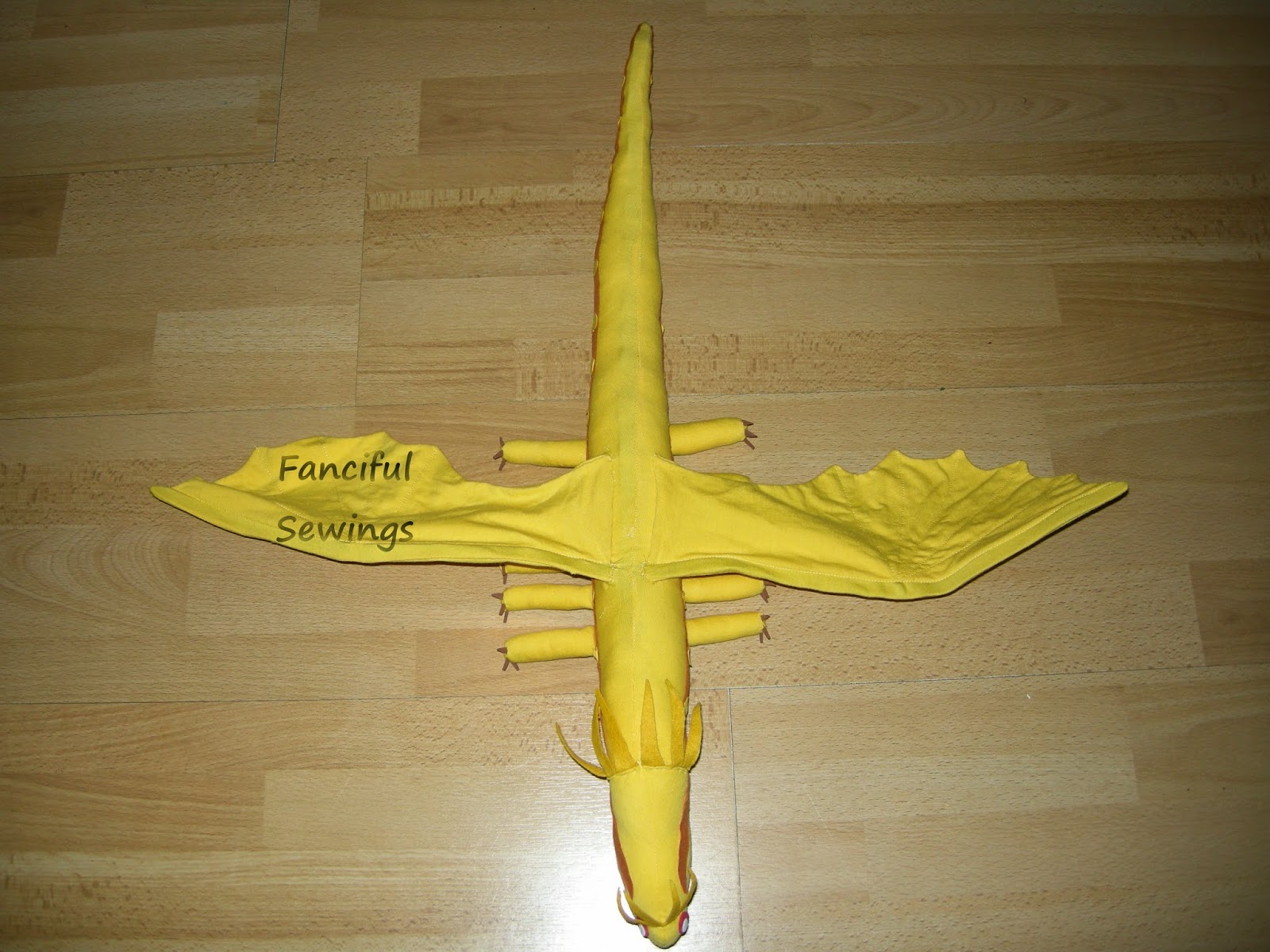 Fireworm Queen, "Defenders of Berk" series Fanciful Sewings