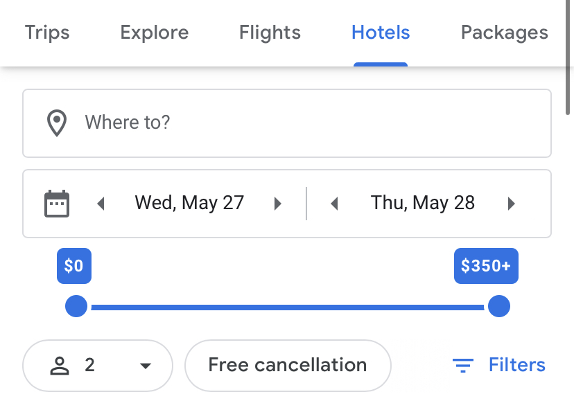 Use Google Hotel to Search Hyatt Flexible Date For Cash Rate 2021 Use Google Hotel to Search Hyatt Flexible Date For Cash Rate 2021