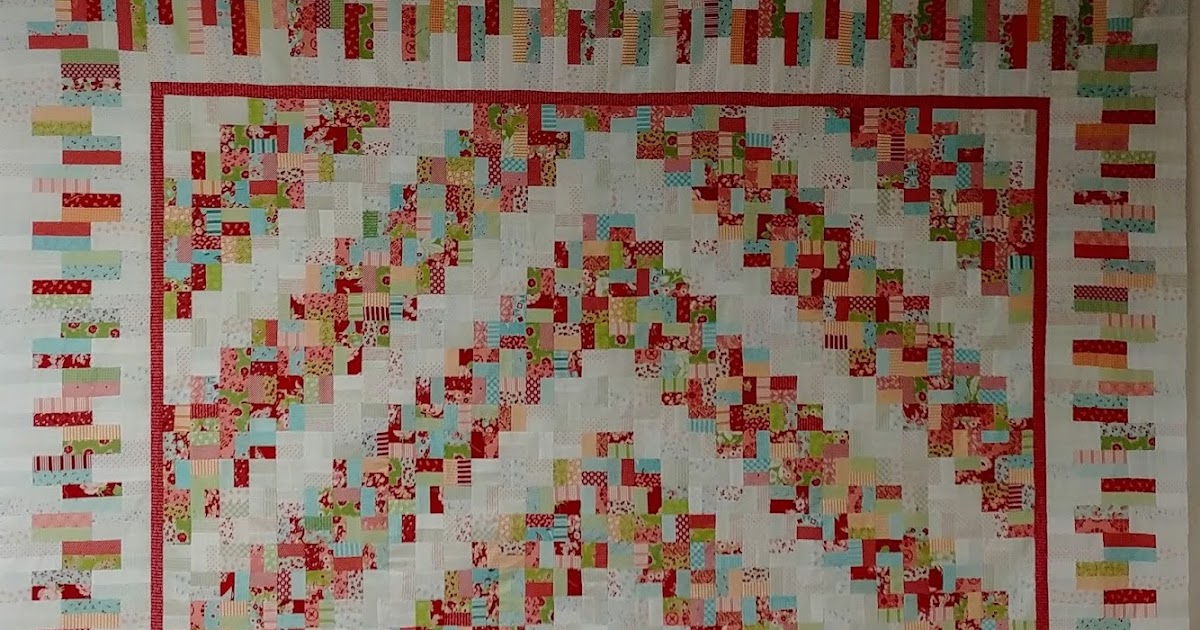 Idaho Quilter's Adventures Sew Many Strips Quilt