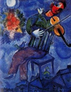 EL VIOLINISTA AZUL - CHAGALL