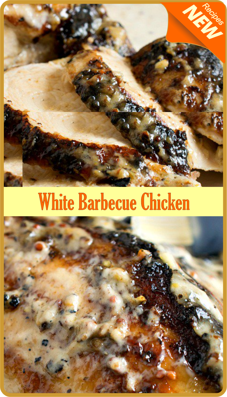 White Barbecue Chicken | Amzing Food