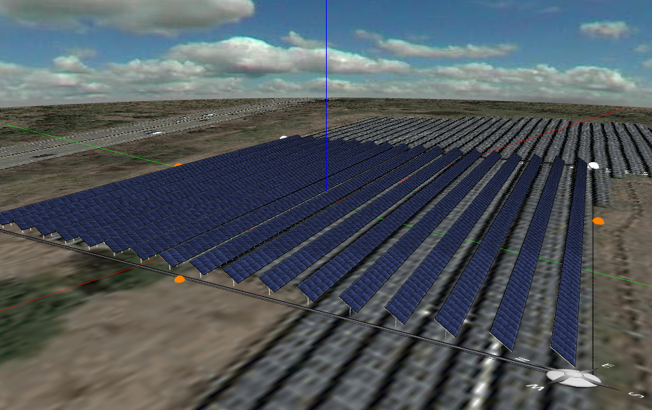 Simplifying solar design in Energy3D - Farm1