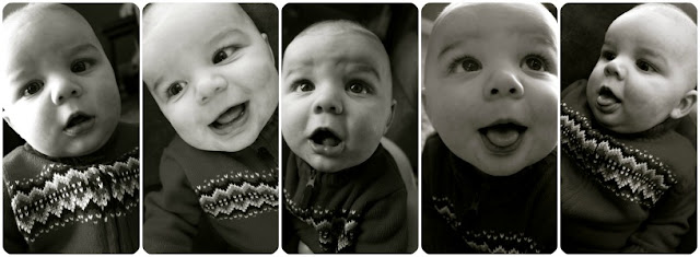 Seeing All Sides: Brantley Carter: 6 Months Old!