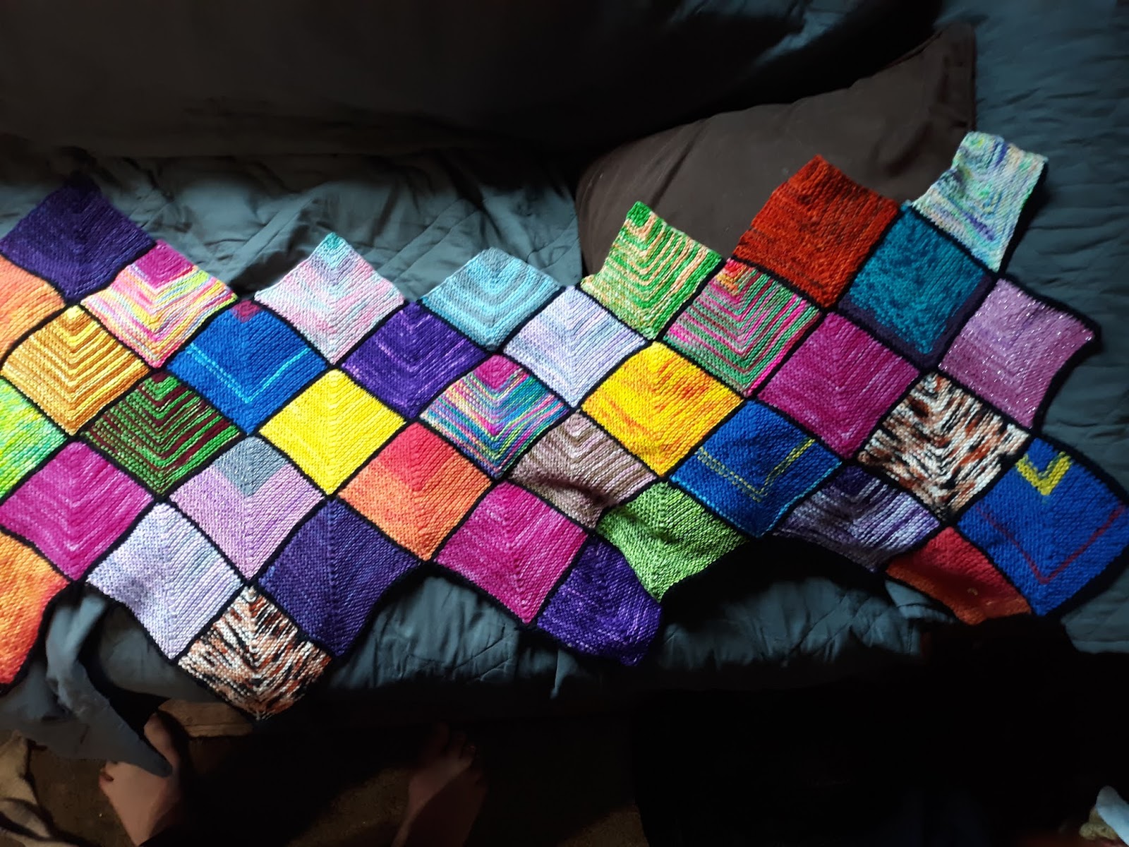 G's Crafts n' Things G's sock blanket