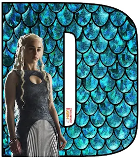 Abecedario Madre de Dragones. Mother of Dragons ABC.