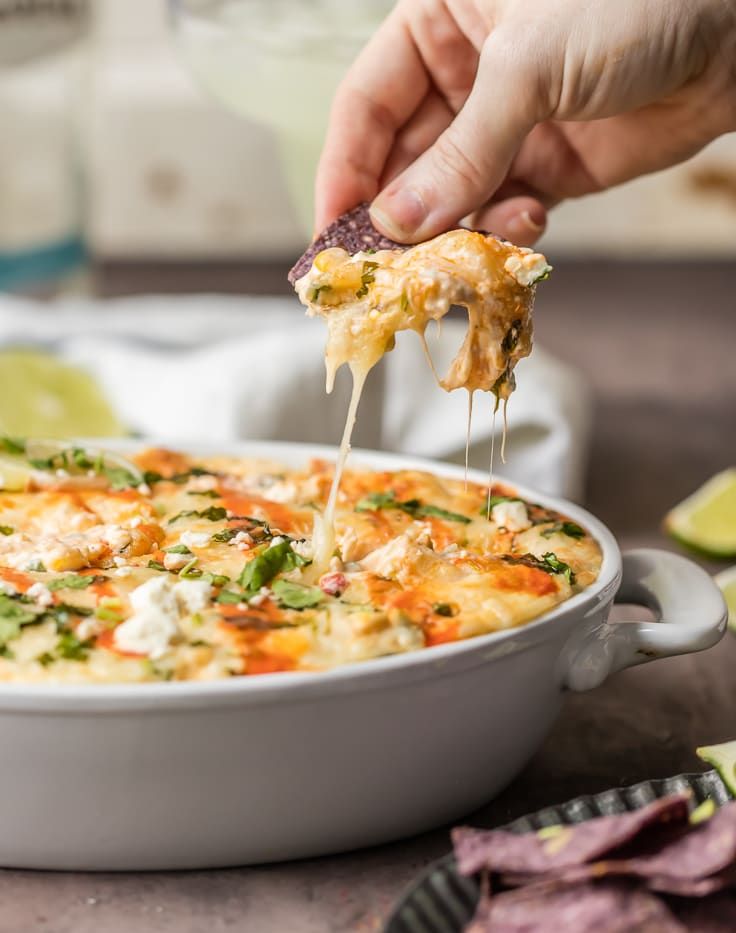 Peachtree Cooking Hot Mexican Street Corn Dip