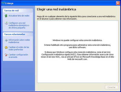 ITs: WZC Wireless Zero Configuration (Asistente de configuración Wireless)