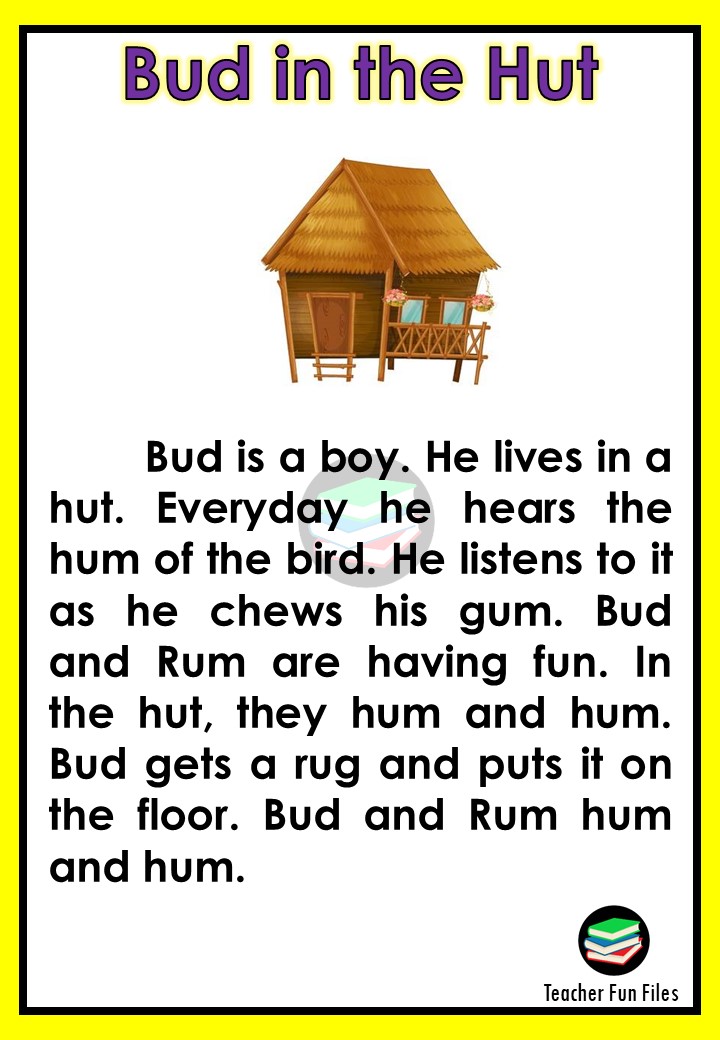 Simple Reading Materials For Grade 1
