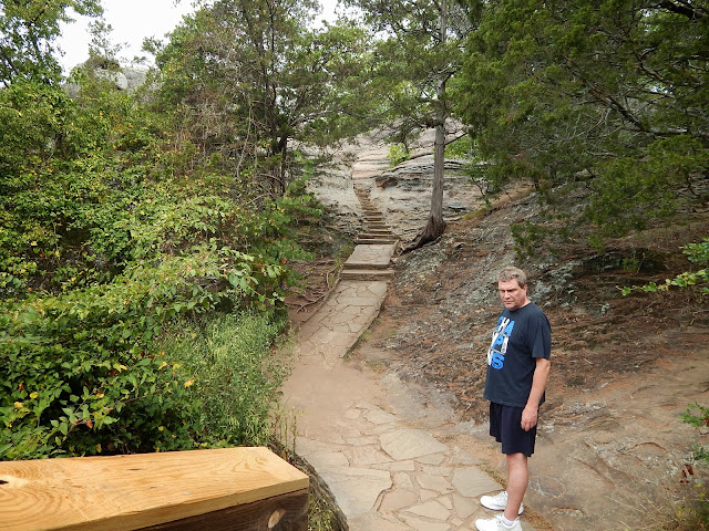 paved path at #GardenoftheGods, leads you through the trails. Photo by CarmaPoodale