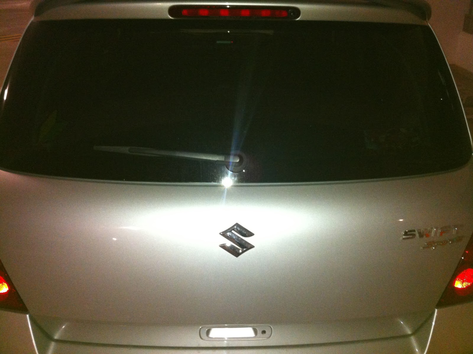 The Suzuki Swift Sport Ltd Edition Removal of rear wiper & motor DIY