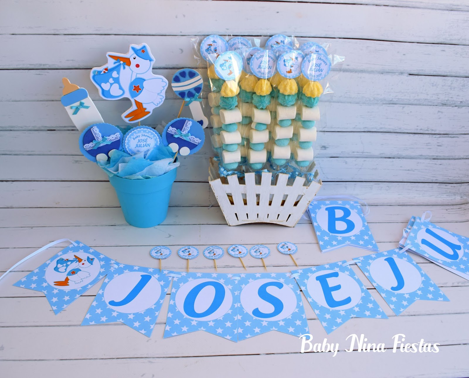 Baby Nina Fiestas Kit baby shower José Julián