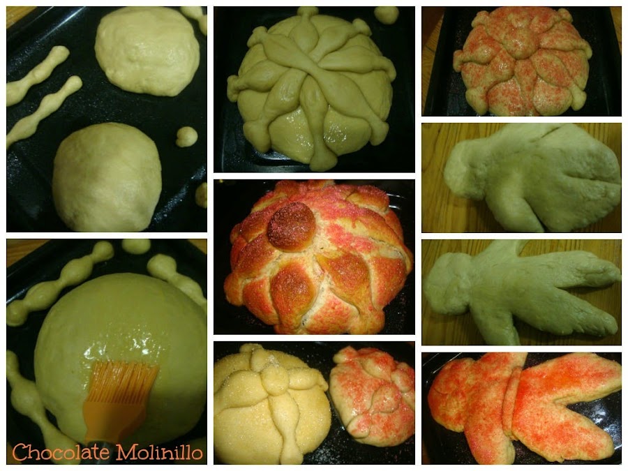 Pan de Muerto procedimiento