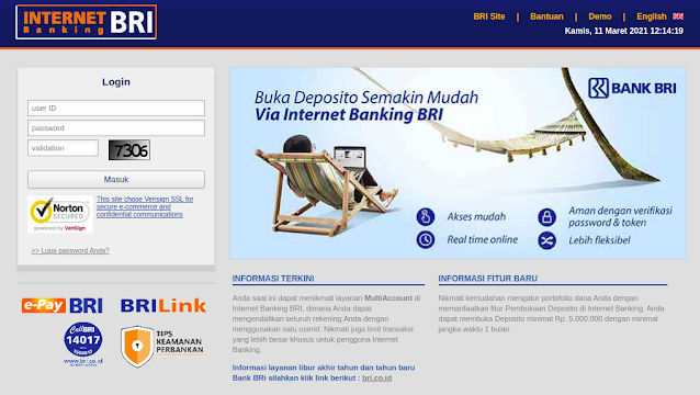 Cara Daftar Internet Banking BRI Tanpa ke Bank