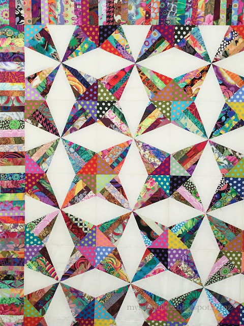 Mystic Quilter: Kaleidoscopes and colour - a bit heavy on photos!