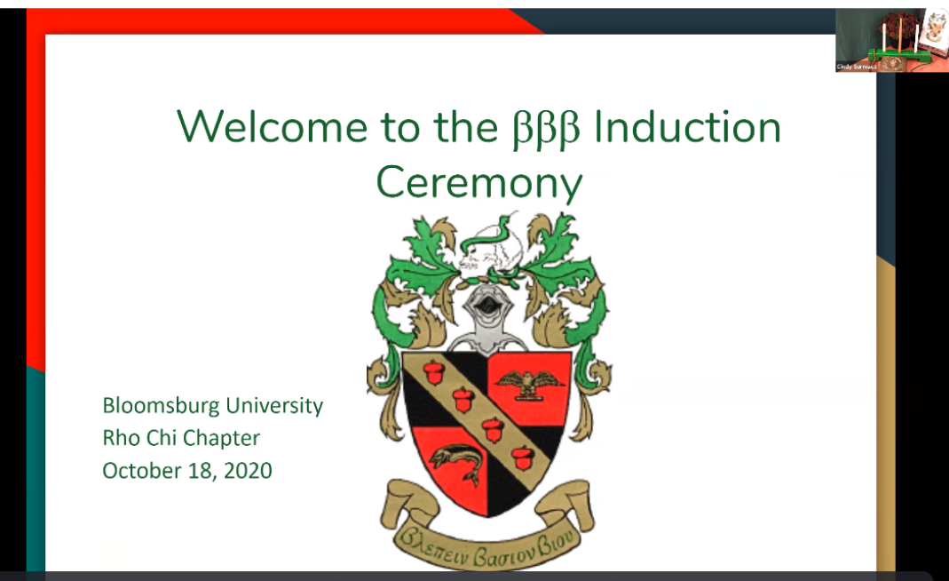 TriBeta Biology Honor Society Inducts New Members