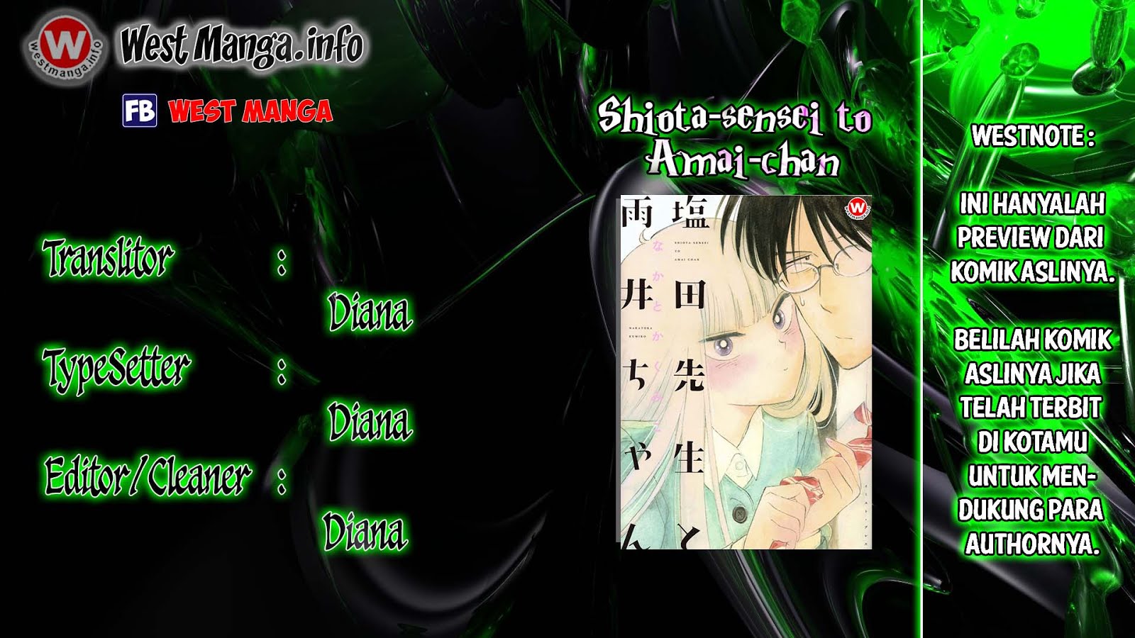 Shiota-sensei to Amai-chan Chapter 09