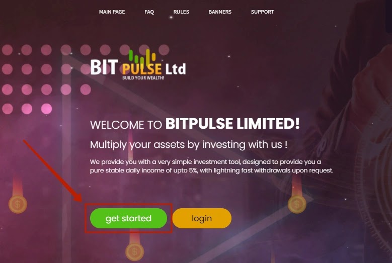 Регистрация в Bit Pulse Ltd