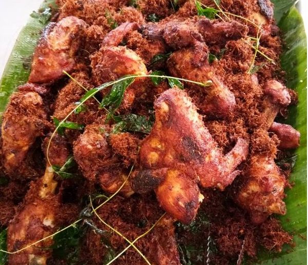 Resepi Ayam Goreng Berempah Simple, Banyak Serdak Dan Rangup Untuk 1