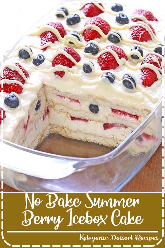 Looking for a quick and easy Summer dessert recipe? Try out delicious No Bake Summer Berry Icebox Cake ! Looking for a quick and easy Summer dessert recipe? Try out delicious No Bake Summer Berry Icebox Cake !