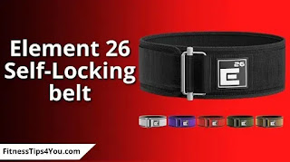 Element 26 Self-Locking Weight Lifting Belt