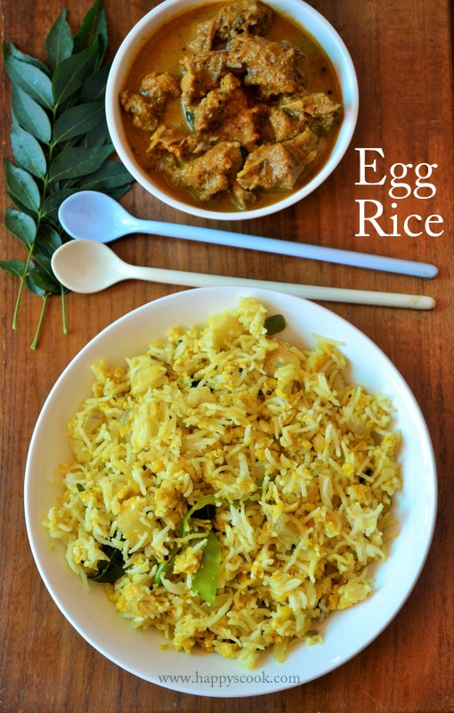 Egg Rice Recipe | Simple Egg Rice for Lunch Box | Lunch Box Recipes