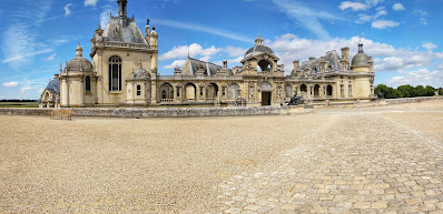 South Side of Chateau De Chantilly , France