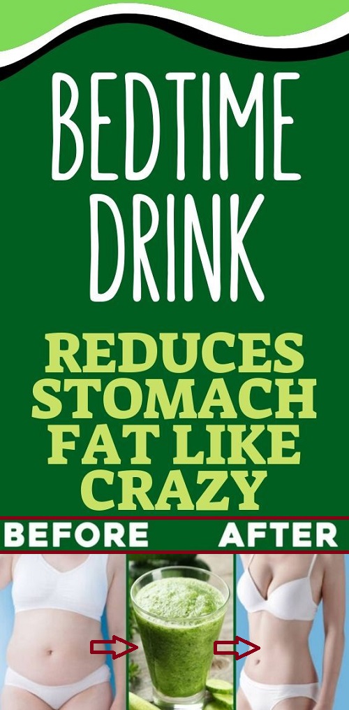 Bedtime Drink That Reduces Stomach Fat Like Crazy