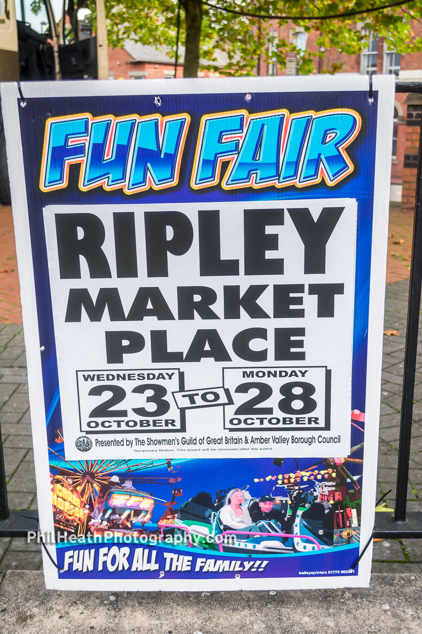 Phil Heath Photography Ripley Fun Fair, Derbyshire 20th October 2019