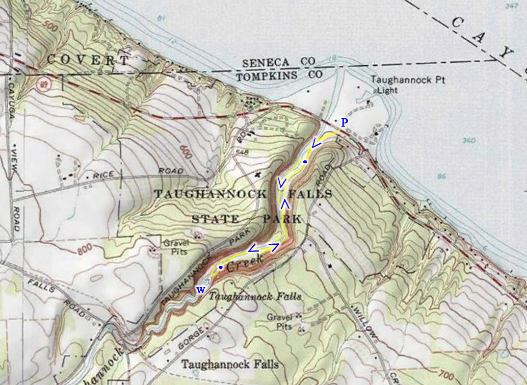 Taughannock Falls State Park Trail Map Harriman Hiker: Harriman State Park And Beyond: Taughannock Falls Gorge  Trail