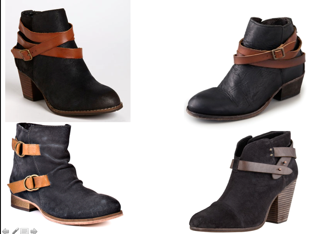 I'm Glad I Exist: Fashion Face-off: Leather Booties