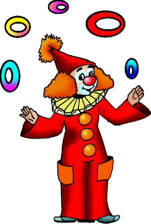 кольцо с клоуном. жонглер на прозрачном фоне. клоун с шарами. клоун жонглирует кольцами. клоун жонглер.