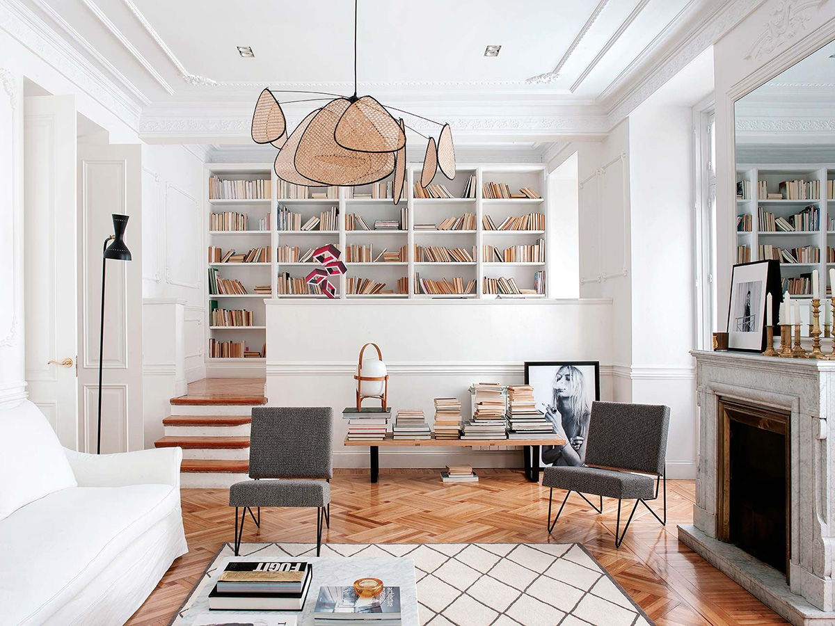An elegant apartment in Madrid