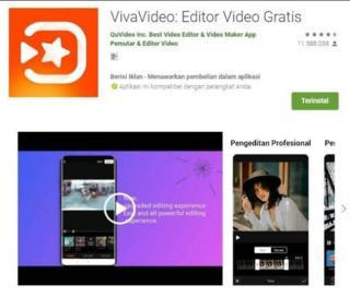 Aplikasi edit video android terbaik gratis tanpa watermark untuk youtuber