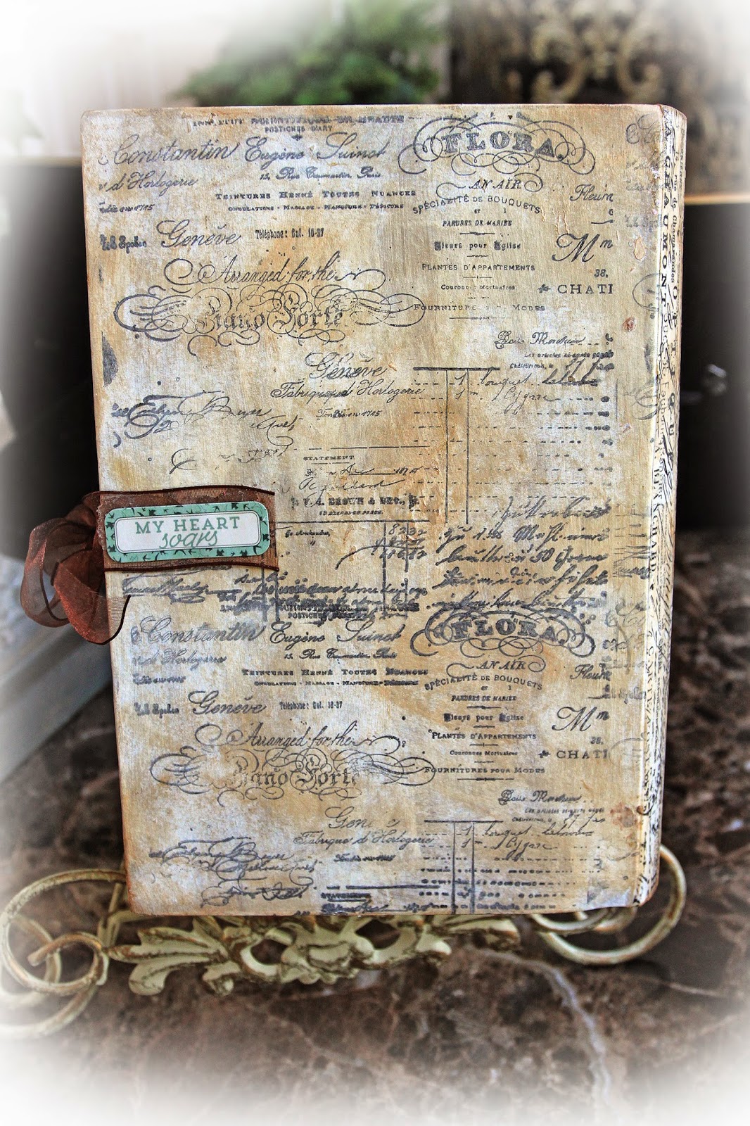 Scraps of Darkness and Scraps of Elegance: Shabby Chic Vintage Book Box ...