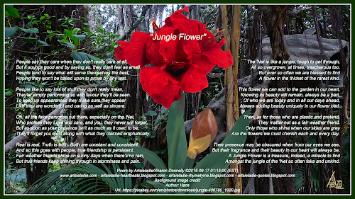 Jungle Flower by Artsieladie