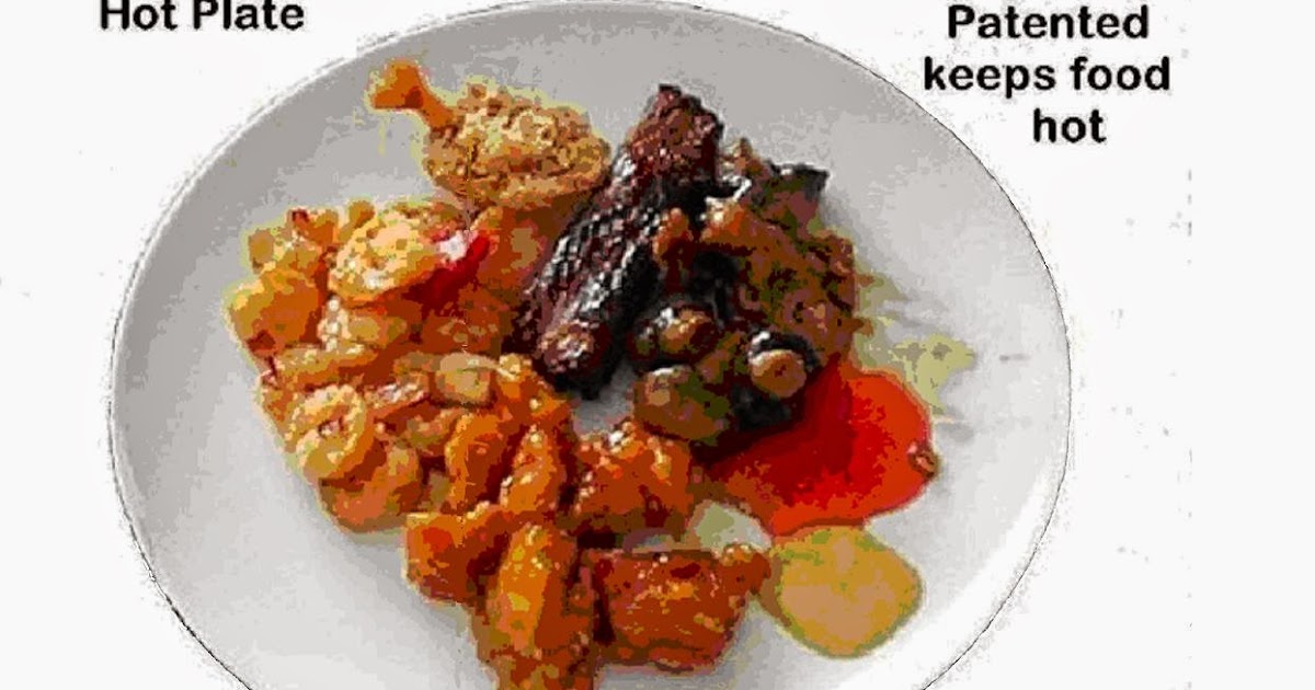 HotSmart PLATES FOR EATING SLOWLY HEAT STORING PLATES