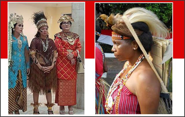 Gambar Pakaian Adat Wanita Papua Barat